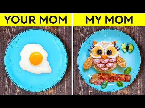 EASY BREAKFAST IDEAS FOR YOUR KIDS || Everyday Hacks and DIYs For Crafty Parents