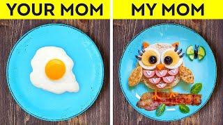 EASY BREAKFAST IDEAS FOR YOUR KIDS || Everyday Hacks and DIYs For Crafty Parents