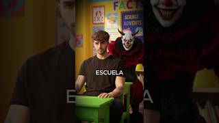 🤡 LA ESCUELA DE ALFA #fedevigevani #short #paranormal #miedo #paranormal #payasos