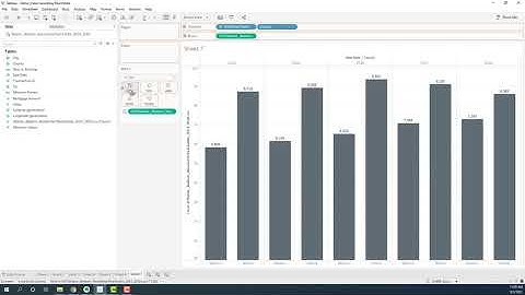 Tableau Terminology - Marks Card