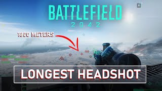 Battlefield 2042: Longest Sniper Shot (1800m)