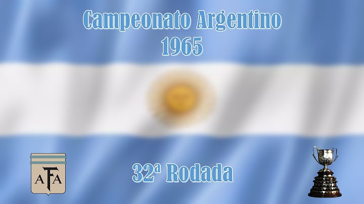 Campeonato Argentino de 1965 - 32ª Rodada