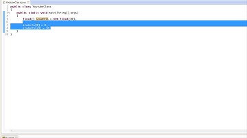 Java Made Easy Tutorial 16 - Arrays