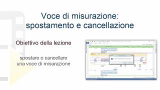 Tutorial PriMus – Voce di misurazione: spostamento e cancellazione - ACCA Software