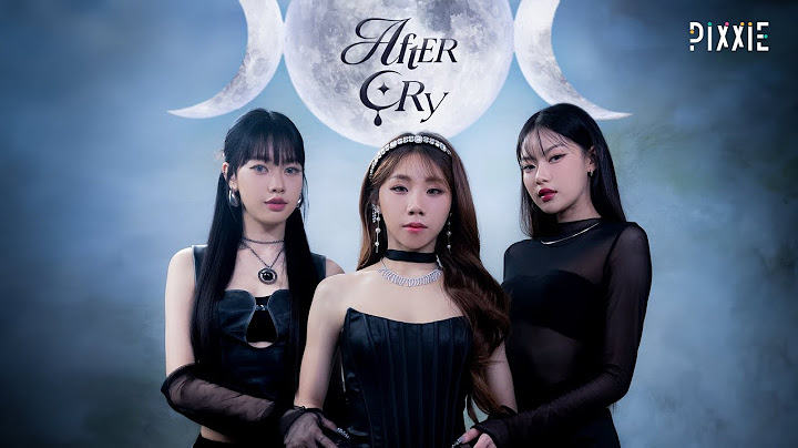 PiXXiE - Aftercry | OFFICIAL VISUALIZER