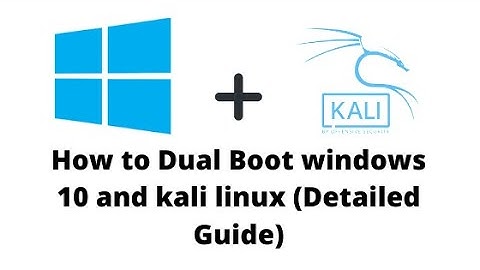 How to Dual Boot Kali Linux and Windows 10 ( EASY WAY )