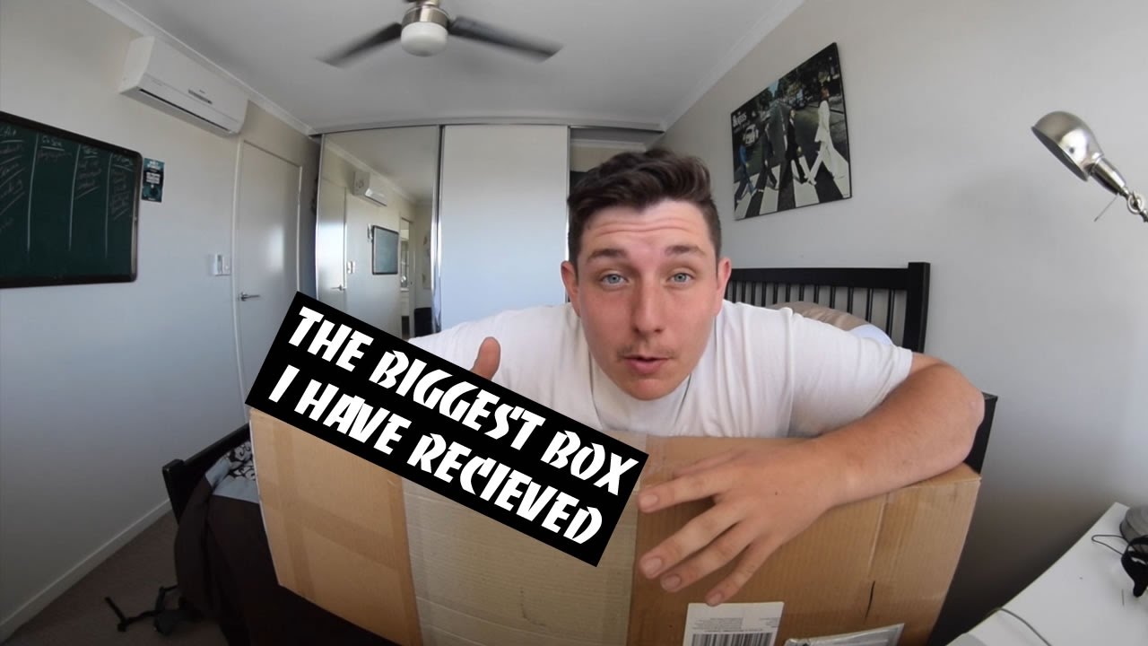 Unboxing the Biggest Box I've received YouTube