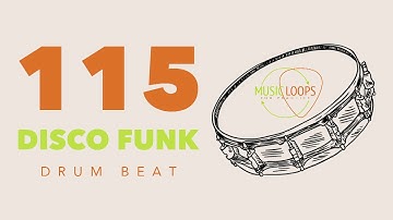 115bpm Disco Funk Drum beat