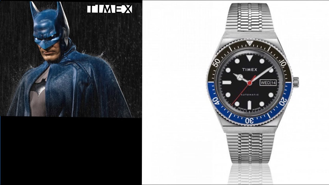 timex batman gmt