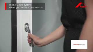 Roto Patio Alversa Kovanie Pre Posuvné Terasové Dvere