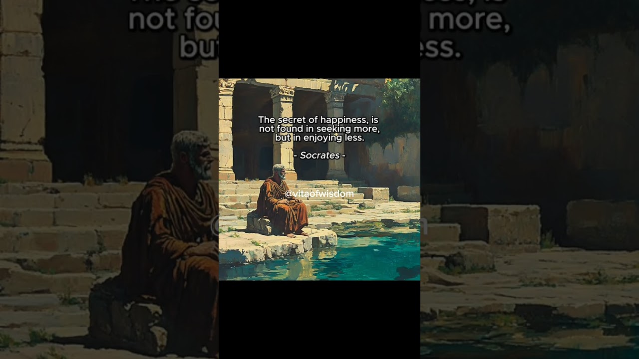 Socrates on Happiness: The Secret to Contentment |Socrates' Wisdom on Finding Happiness 