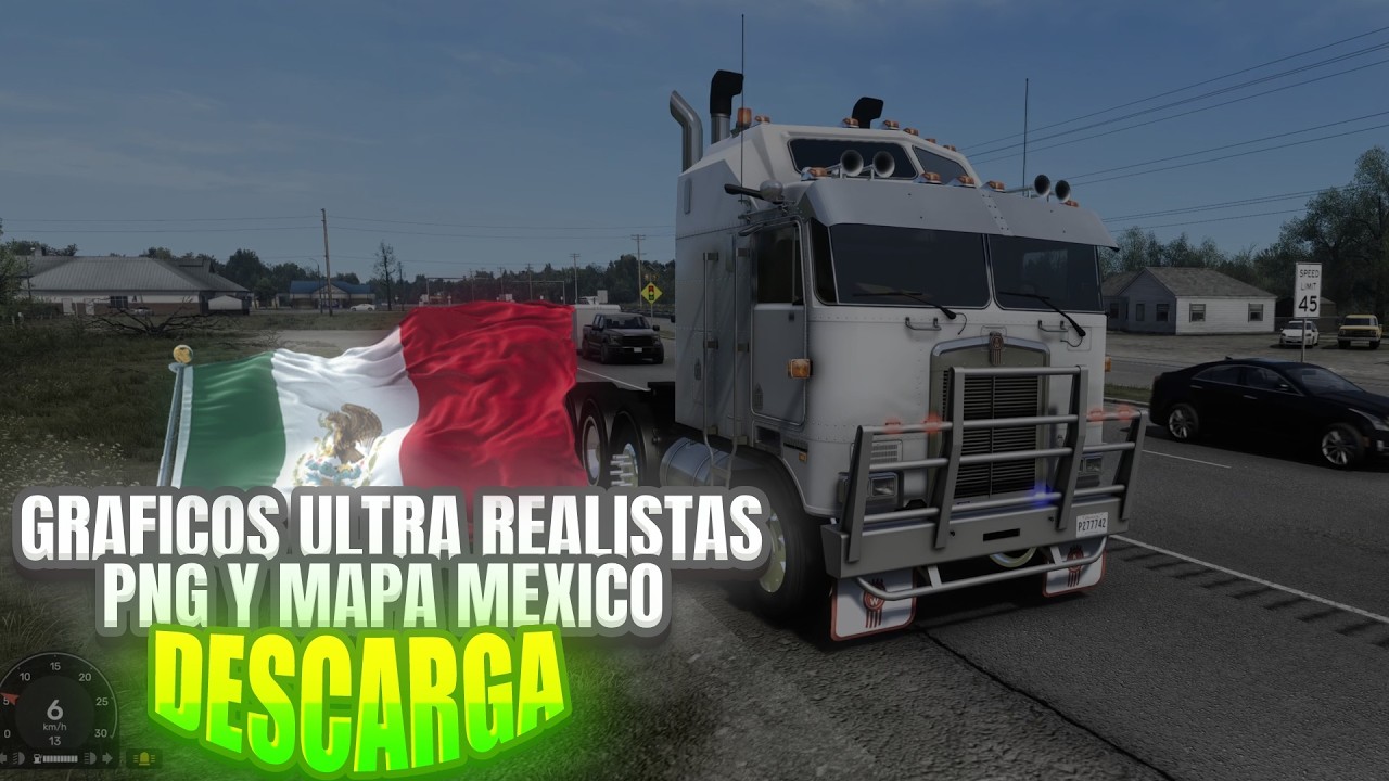 ATS Y ETS2 1.58! | GRAFICOS ULTRA REALISTAS en American Truck Simulator🔥| PNG | MAPA DE MEXICO