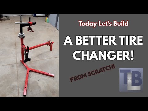 BUILD A BETTER TIRE CHANGER! With a better BEAD BREAKER.