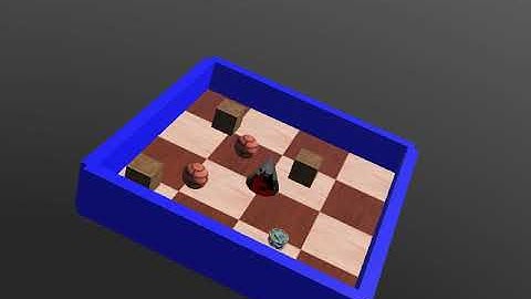 Collision avoidance webots | First simulation