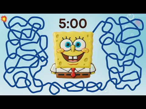 5 Minute Timer Bomb | Spongebob Cookie Countdown 🍪💙