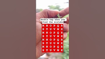 Double tap when you find the mistake:Epi-921.Try Your Skills! #search #puzzle #shorts