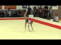 Daria spiridonova rus  floor  2015 european championships quals