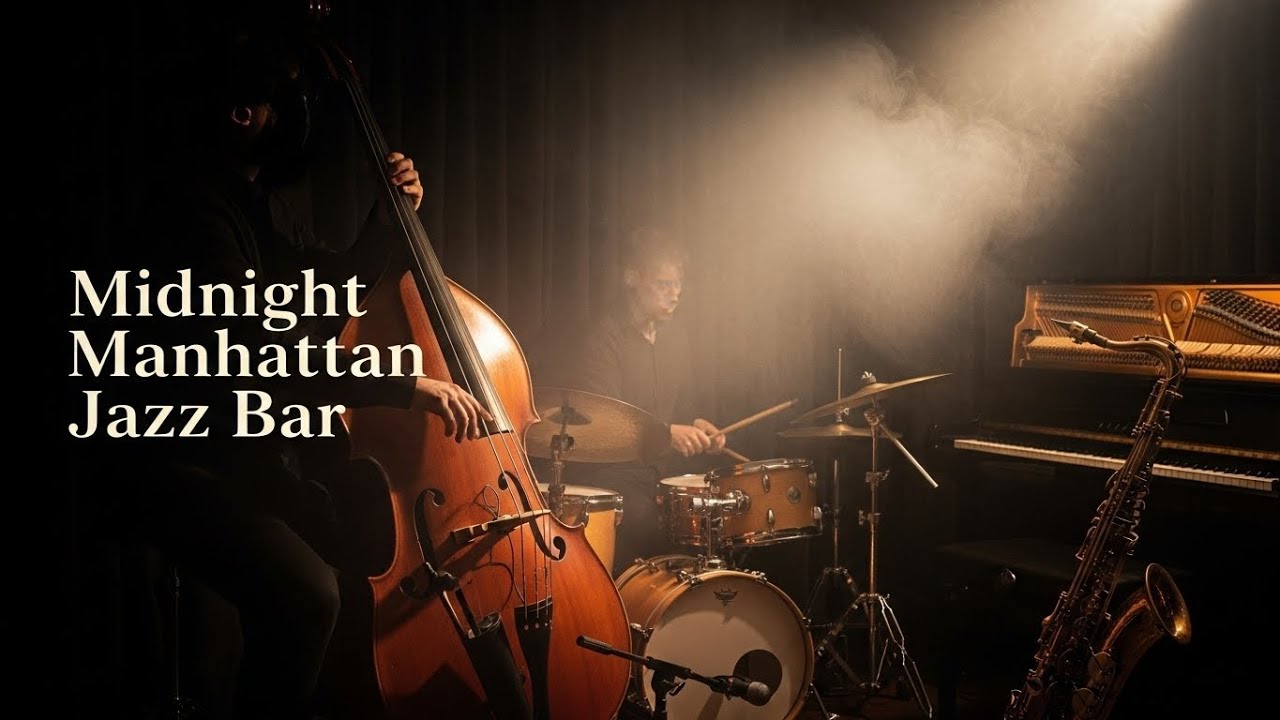 Полуночный Джаз-Бар Манхэттена 🌃 | Дымный NYC Lounge (Плейлист)