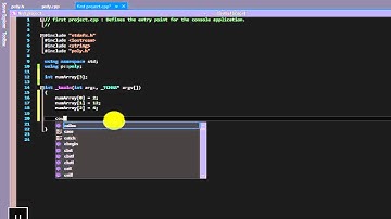 Beginner C++ tutorial 41 (Arrays)
