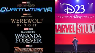 PHASE 5 ANNOUNCEMENTS | Marvel D23