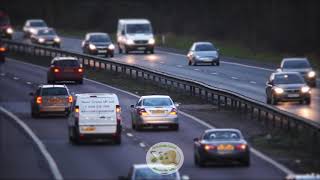 Car Road transportation Traffic Aerial view 4K Video