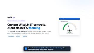 Information Application Integration Course - Module 5: Build a custom control, client class & theme Update