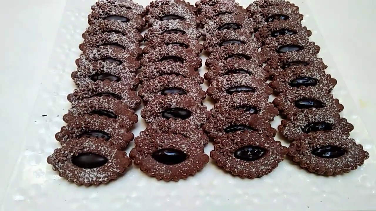 حلويات العيد أروع وألذ صابلي بالقهوة والكاكاو بعجين ناجح ومذاق مميز وكريمة خطيرة جدا