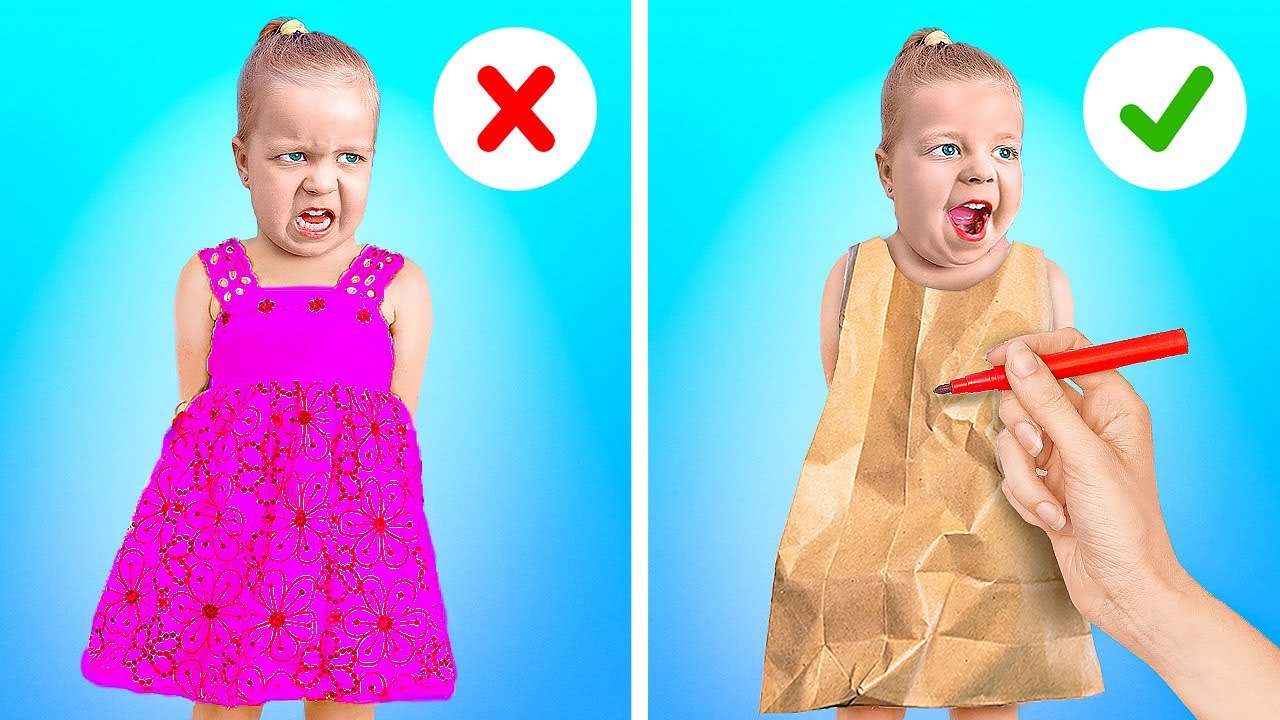 Creative Parents VS Smart Kids 🧸 Cool Parenting hacks