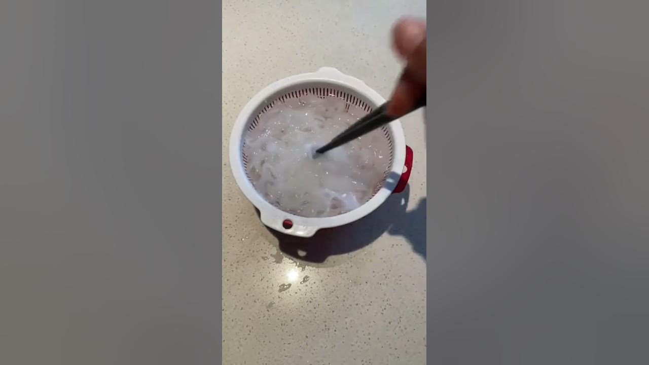 How to neutralize smell in Konjac (Shirataki) Noodles Kitchen Hack by