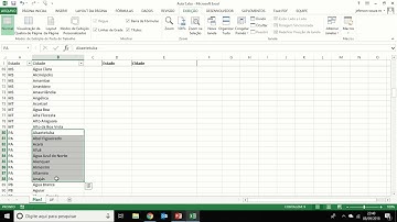 Excel - Validação de dados com lista dinâmica