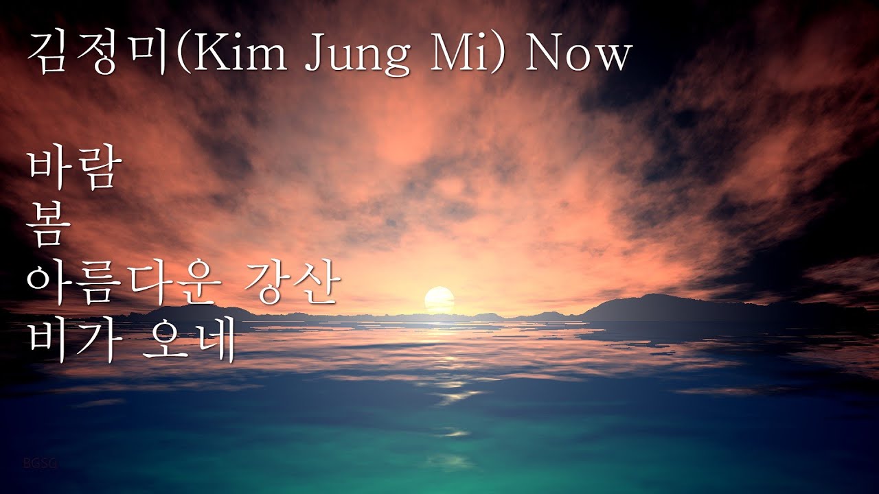 김정미(Kim Jung Mi) Now 4 songs 김정미(Kim Jung Mi) Now 4 songs