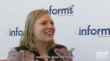 INFORMS Annual Meeting Testimonial - Networking with Veronica White