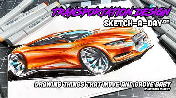 Sketchaday LIVE - Transportation Tuesday with Procreate 5X + iPad Pro