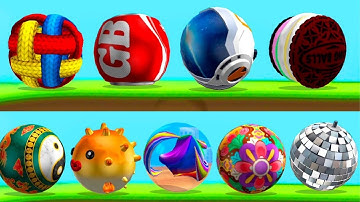 Going ball vs tall man run Bridge race play all satisfying and relaxing game