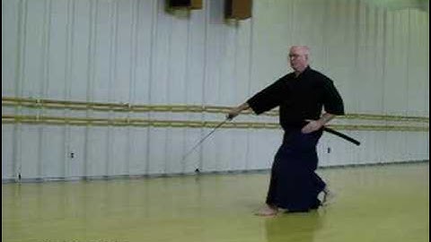 Zen Nihon Kendo Renmei Iai (Sei Tei Gata) - 2 (Ushiro)