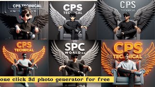 How to Make 3D Cartoon Photo in Mobile || 3D Cartoon Photo Kaise Banaye || #bing screenshot 4