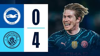 HIGHLIGHTS! RAMPANT CITY CLOSE GAP ON GUNNERS | Brighton 0-4 Man City | Premier League screenshot 2