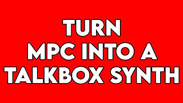 How you can talkbox with your MPC 2.10 . MPC TALKBOX SYNTH!!