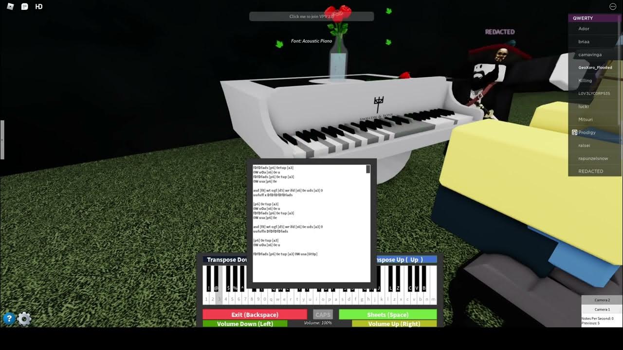 Roblox Piano Fur Elise (sheets in desc) - YouTube