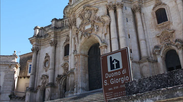 [ Duomo di San Giorgio ( Cathedral of Saint George ) A Baroque Church, Modica, Sicily ] Italy