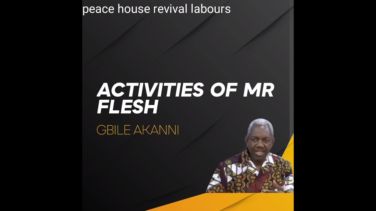 GBILE AKANNI - Activities of Mr. Flesh.
