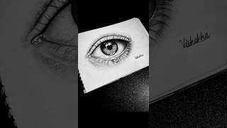 realstic eye drawing👀 #drawing #art #vishakhadraws07