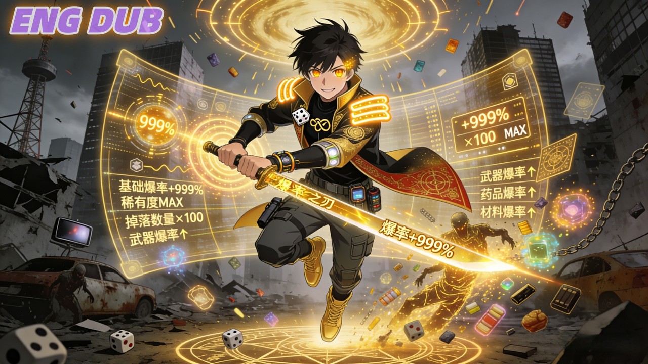 Reborn in the apocalypse,I obtained a Drop Rate Sys—killing zombies increases the drop rate by 100%.