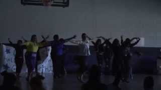 Teacher "Thriller" flashmob