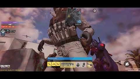 Spectating a hacker in Call of Duty: Mobile || CodM Ranked Multiplayer Hacker ||