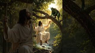 Jesus &amp; Devil #godmessage #jesus #todaygodmessage #crucifixion #devil #jesuslovesyou #amen #bible