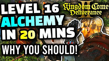 Kingdom Come Deliverance 2: The ACTUAL Fastest Alchemy Leveling Trick!