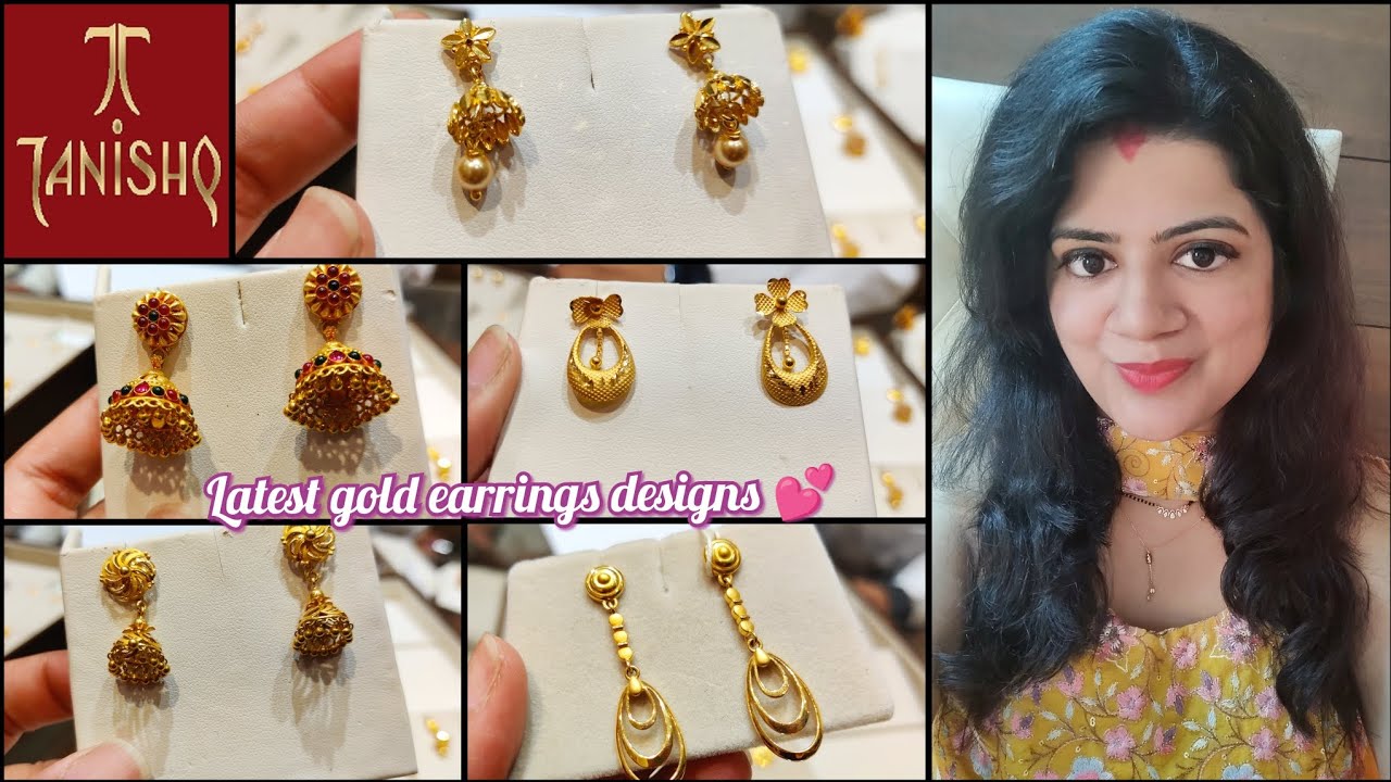 TANISHQ 502113HXPAAA002EA006917 18 Karat Gold Hoop Earrings in Jaipur at  best price by Jewelbros. - Justdial