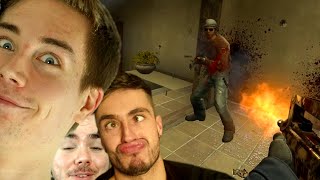 CS GO FUNNY MOMENTS Ft. Tweeday, Azzy The MLG Pro, & Houngoungagne! (Competitive Gameplay)