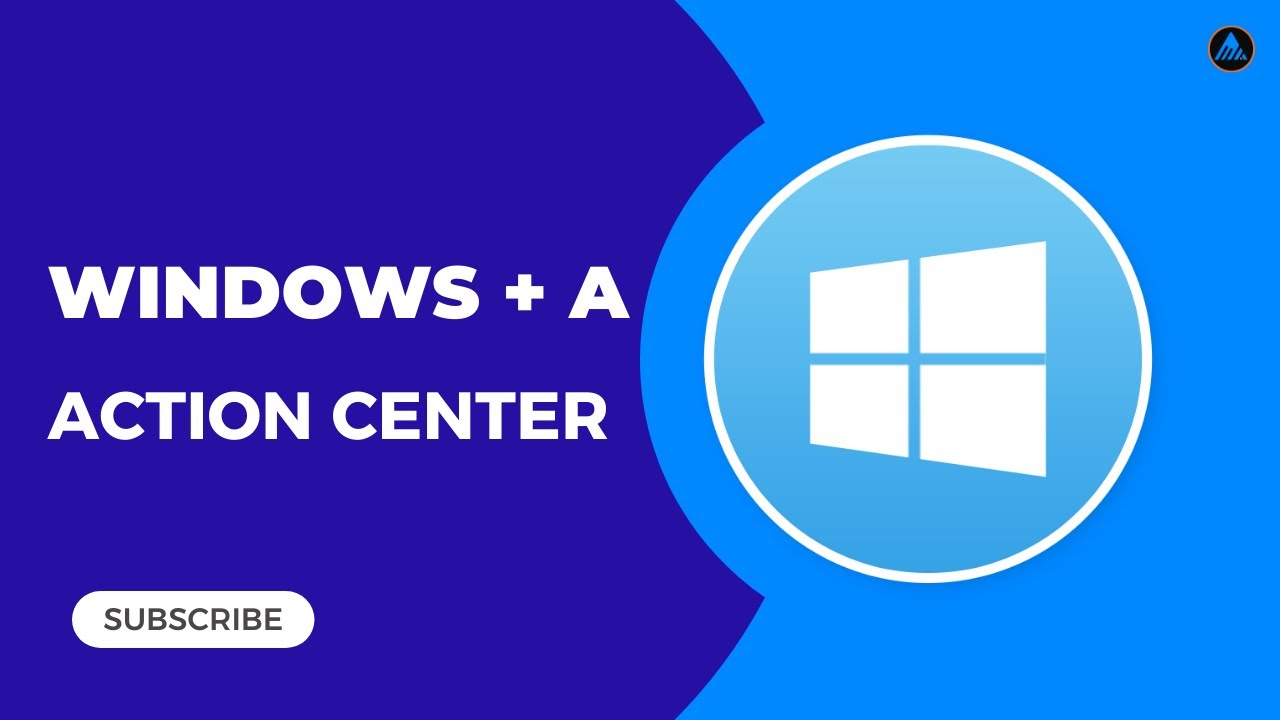 6 Windows Key + a | Action Center - YouTube